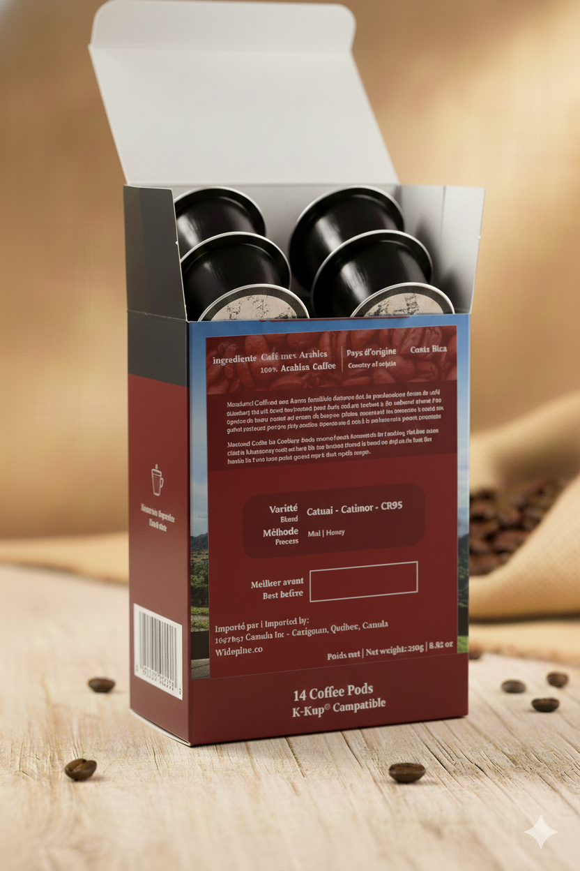 Café Monturri – Réserve Spéciale Dark Roast (Nespresso®-Compatible Pods)
