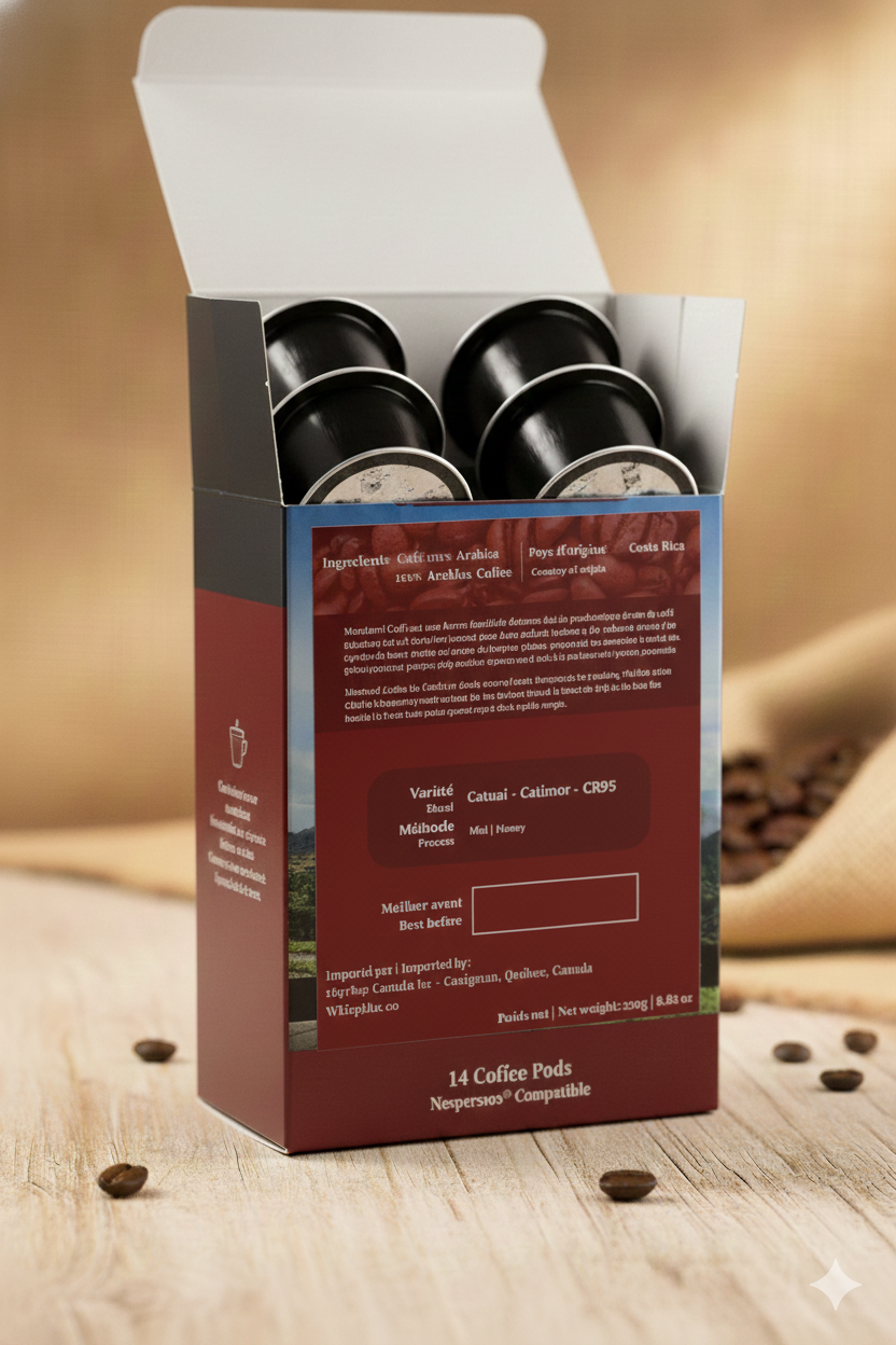 Café Monturri – Réserve Spéciale Medium Roast (Nespresso®-Compatible Pods)